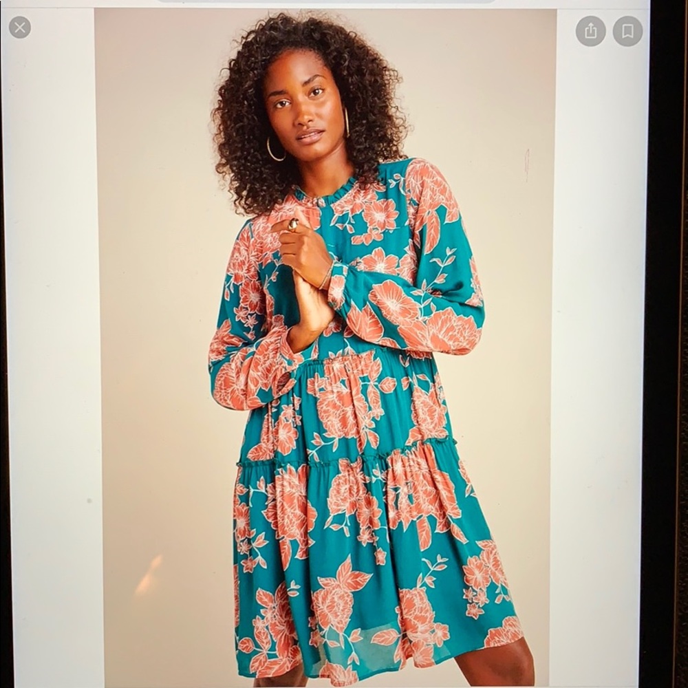 Anthropologie Esther Tiered tunic by Maeve